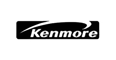 A black and white kenmore logo.