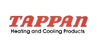 A red and white logo for kappar heating and cooling products.